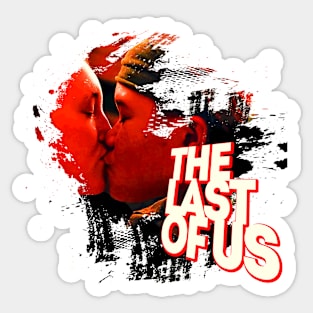 the last of us 2 tv series " TLOU " tshirt sticker etc. design by ironpalette Sticker